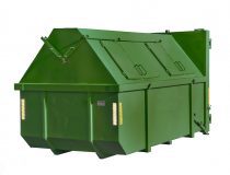 Gesloten Bouwafval en Grofvuil container 10m³